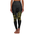 High Waisted Yoga Leggings (AOP)