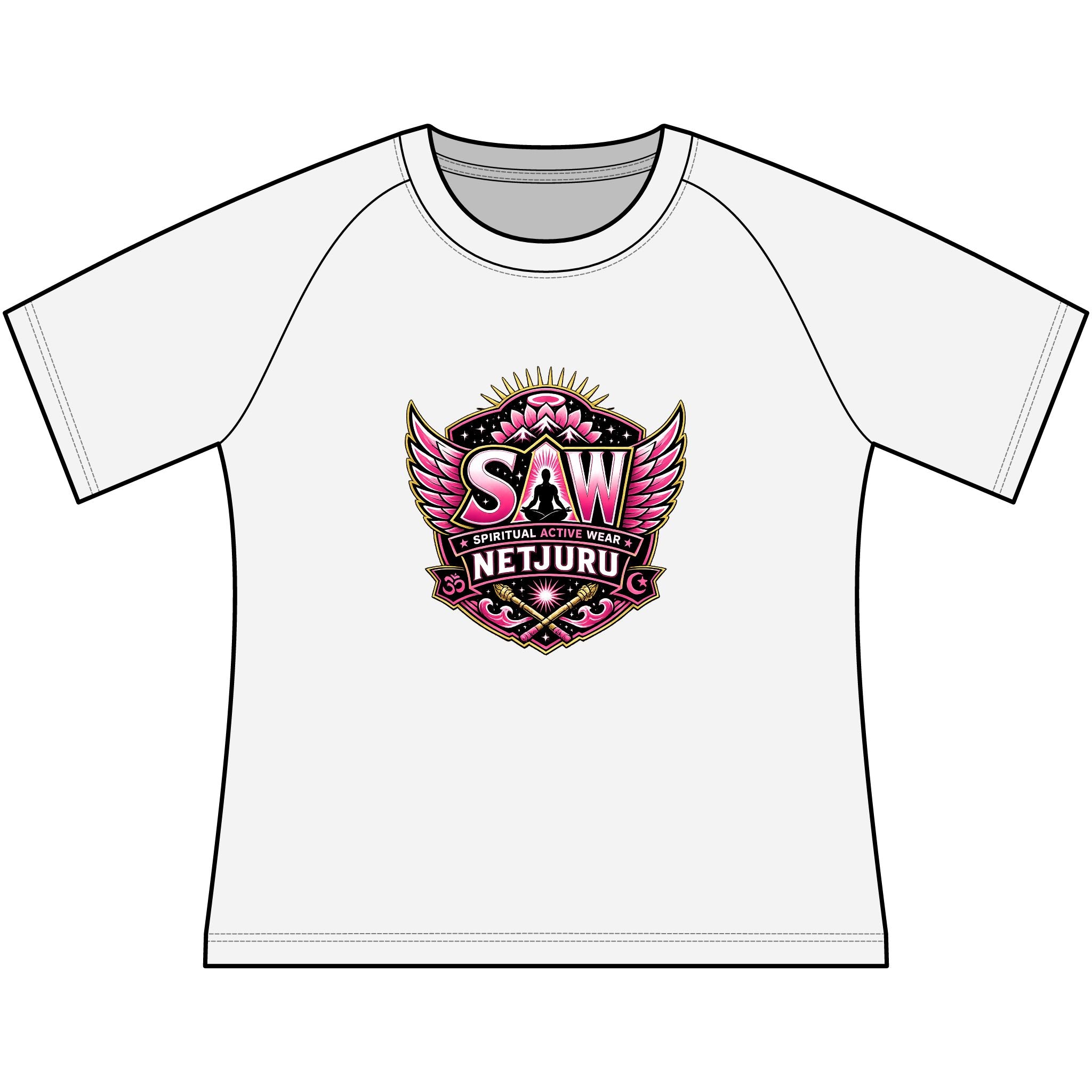 Women's PosiCharge Tri-Blend Wicking Scoop Neck Raglan Tee