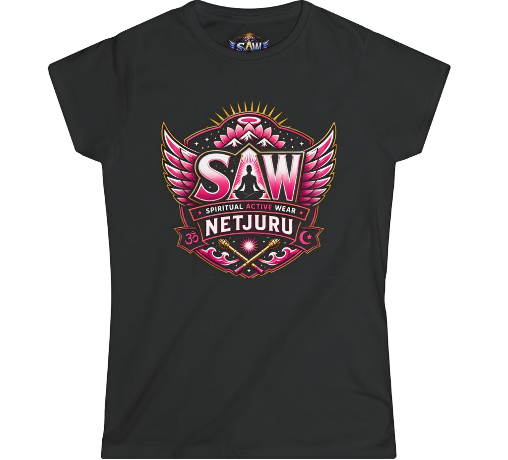Women's softstyle Tee SAW Spiritual Active Wear (Divine Feminine Edition)