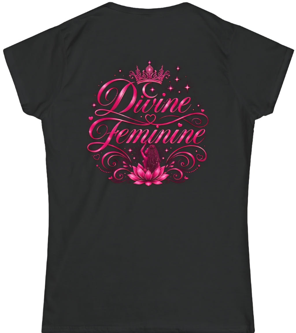 Women's softstyle Tee SAW Spiritual Active Wear (Divine Feminine Edition)
