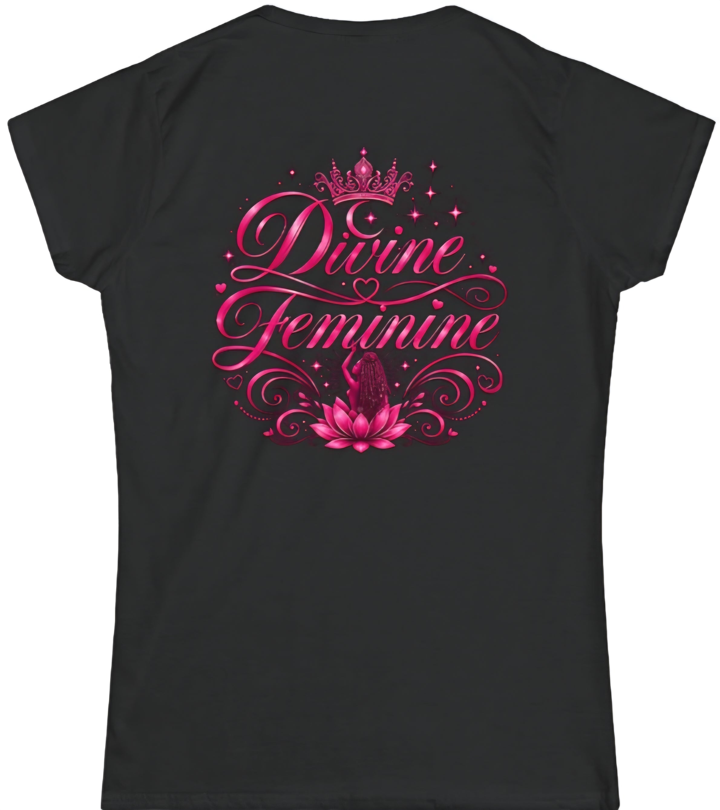 Women's Softstyle Tee - SAW Spiritual Active Wear (Divine Feminine Edition)