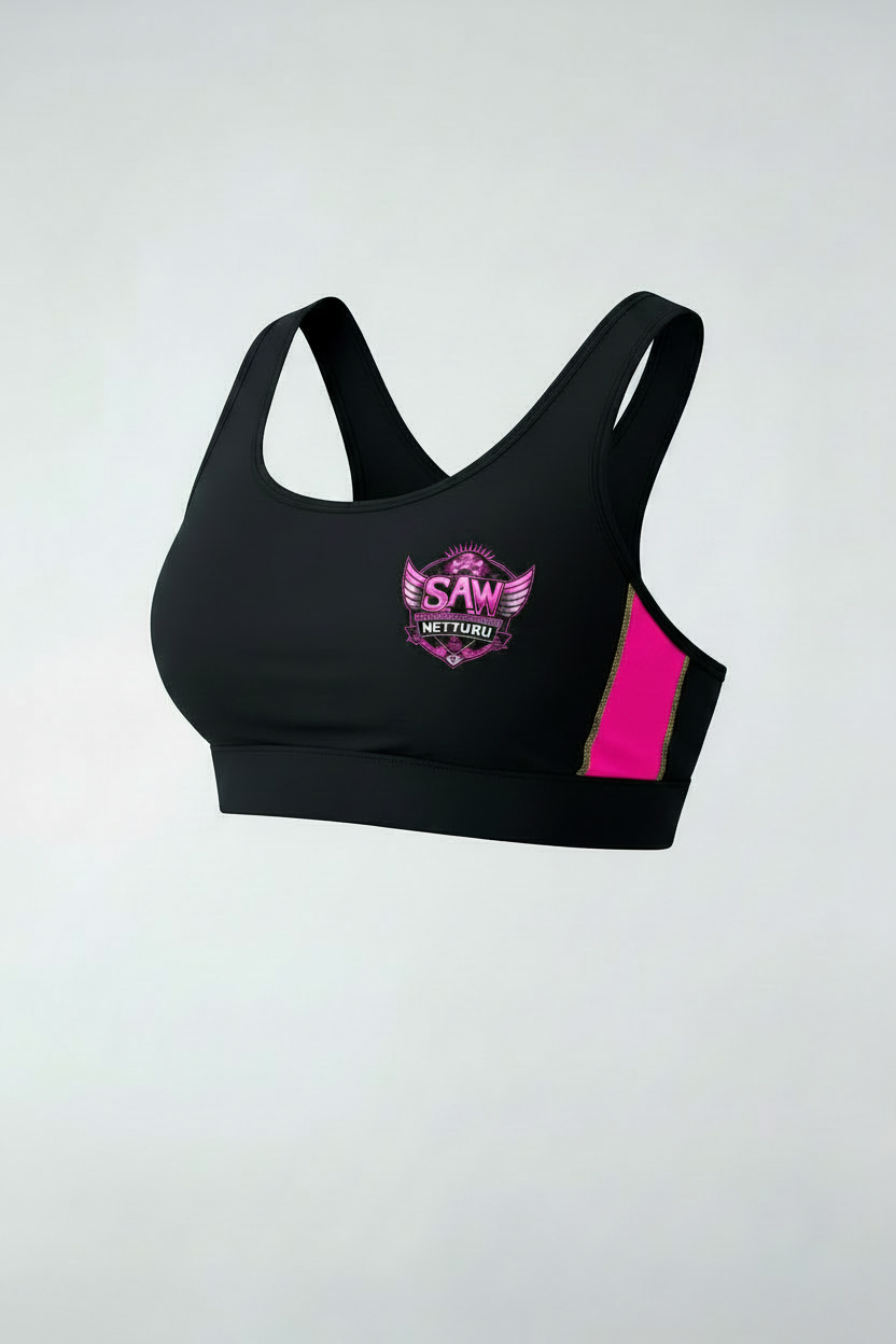 NETJURU Spiritual Active Wear Sports Bra